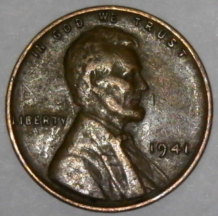 1941-P-Lincoln-Wheat-Cent-With-Retained-Cud!-Retained-Die-Break